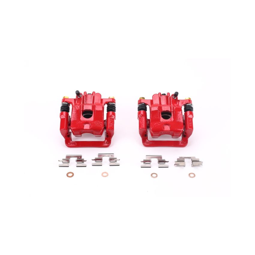 PowerStop S2674 Red Powder Coated Calipers