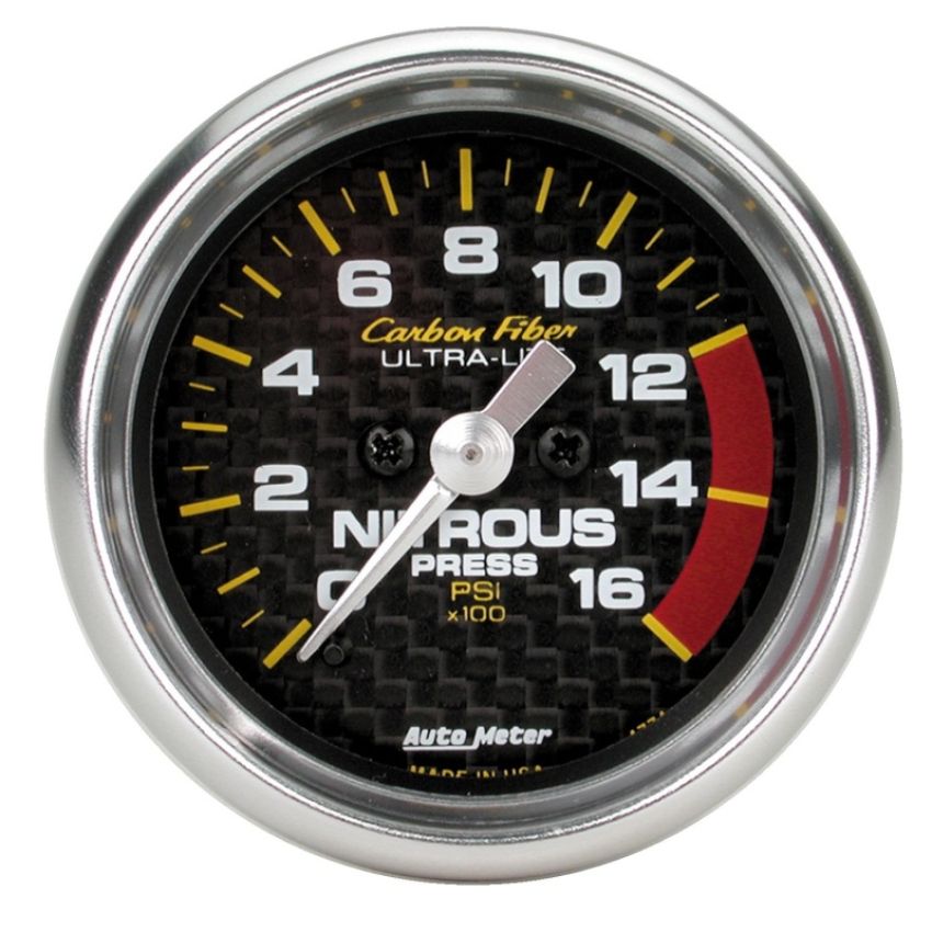 AutoMeter 4774 GAUGE, NITROUS PRESSURE, 2 1/16