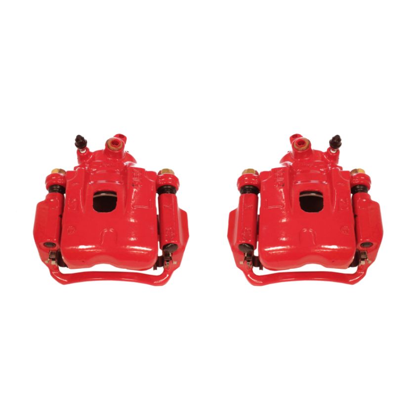 PowerStop S2012 Red Powder Coated Calipers