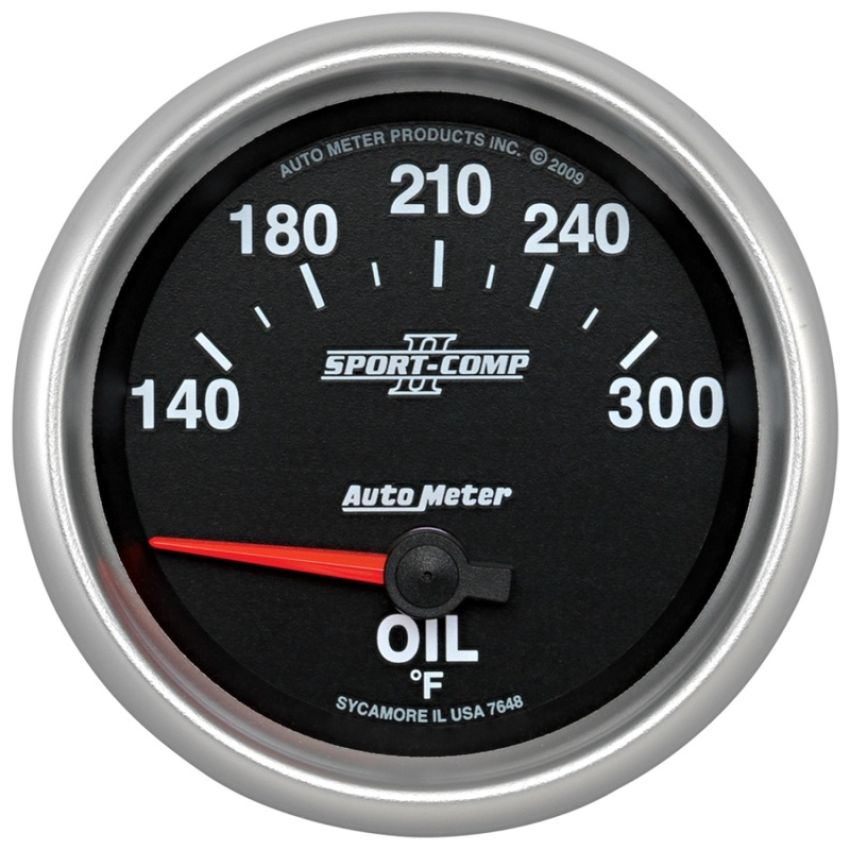 AutoMeter 7648 GAUGE, OIL TEMP, 2 5/8