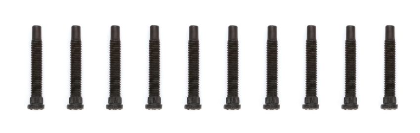 5/8in-11 x 4.0in Wheel Stud Kit .685 Knurl 10pk