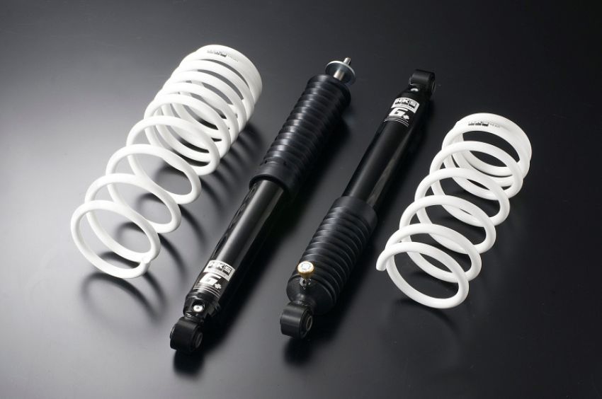 HKS 80270-AS002 HIPERMAX G+ JB74W Low Down Full Strut/Spring Kit