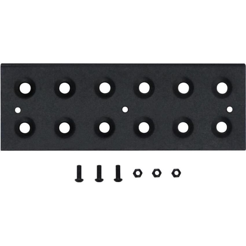 Westin Replacement service kit includes 11 inch die stamped step pad and fasteners - Black