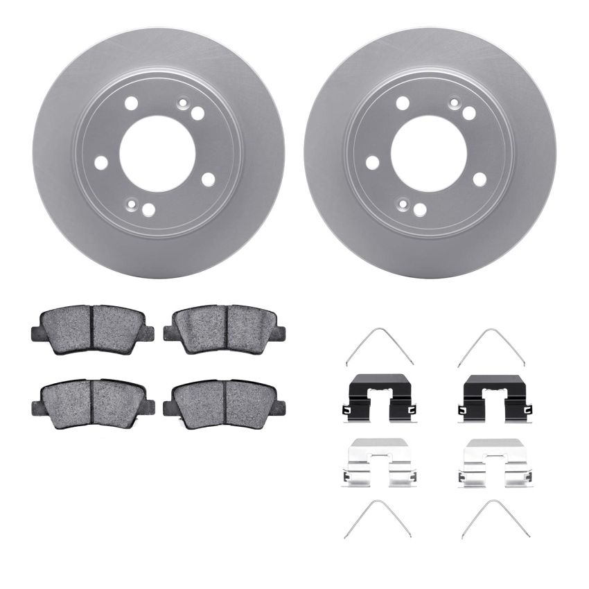Dynamic Friction 4512-03147 Rotor Kit