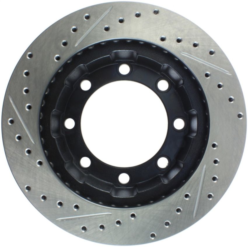Stoptech 127.65012L Slotted & Drilled Sport Brake Rotor