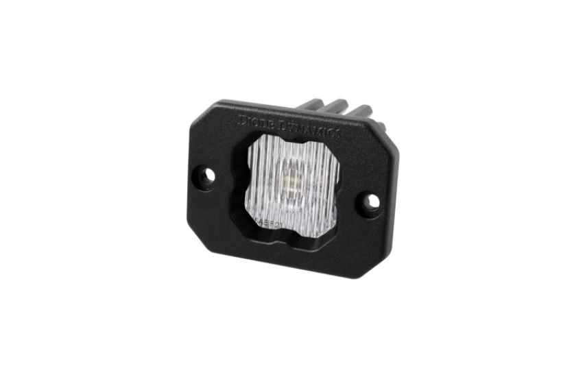 Diode Dynamics DD6850S Stage Series C1 LED Pod - White SAE Fog Flush ABL Each