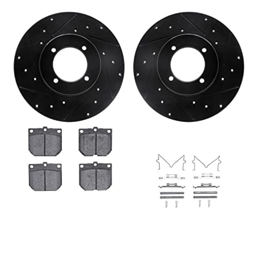 Dynamic Friction 8512-67004 Rotor Kit