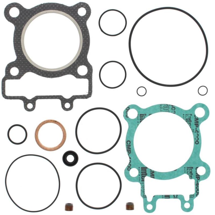 Vertex Pistons 810803 Vertex Gaskets 88-02 Kawasaki KLF220 Bayou Top End Gasket Kit