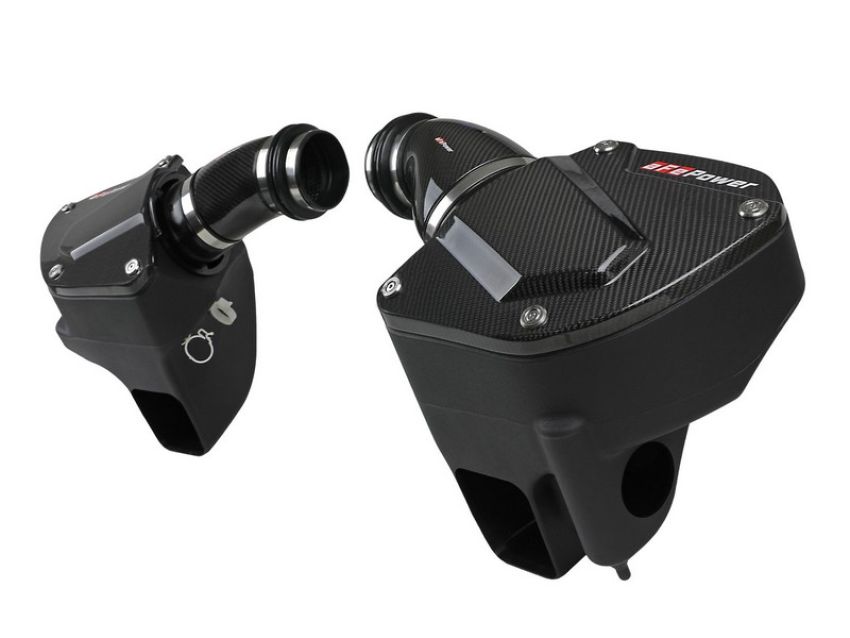 aFe Power 58-10005D Black Series Stage-2 Carbon Fiber Cold Air Intake System w/ Pro DRY S Filter