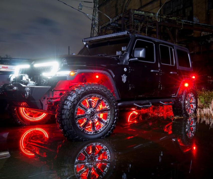 Oracle Lighting 5804-001 Black Series, 7D 8 in. 36W Dual Row LED Light Bar, 6000K