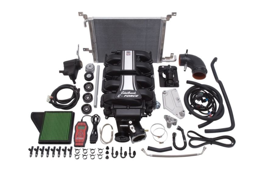 Edelbrock 1588 Supercharger Stage 1 - Street Kit 2011-2014 Ford Mustang 5 0L w/ Tuner