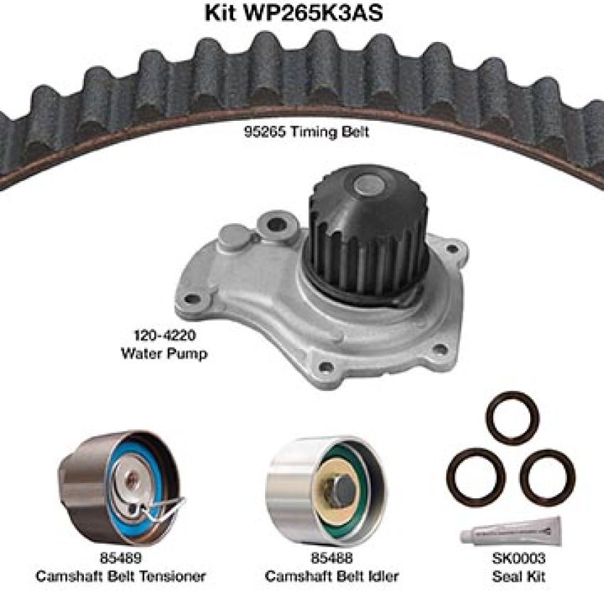 Dayco WP265K3AS Water Pump Kit