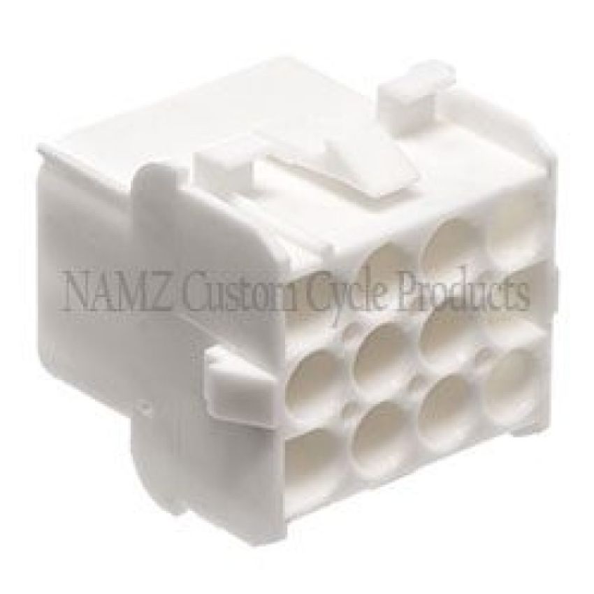 NAMZ NA-350783-1 AMP Mate-N-Lock 12-Position Male Wire Cap Connector w/Wire Seal
