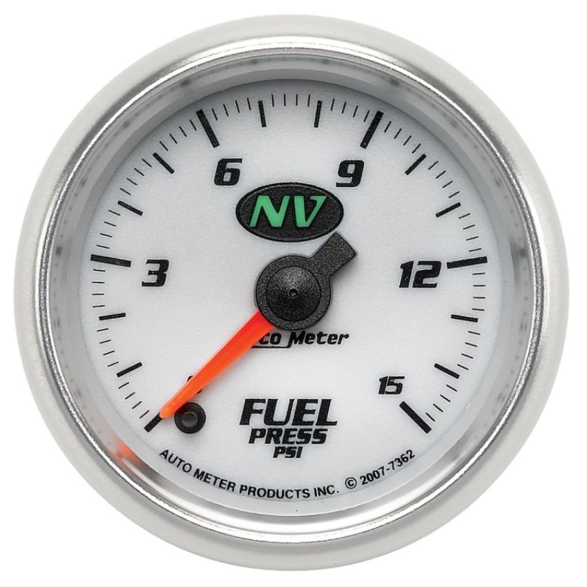 AutoMeter 7362 GAUGE, FUEL PRESSURE, 2 1/16