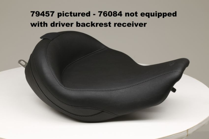 Mustang Motorcycle 76084 Mustang 08-21 Harley Electra Glide Std,Rd Glide,Rd King, Str Glide Tripper Solo Seat - Brown