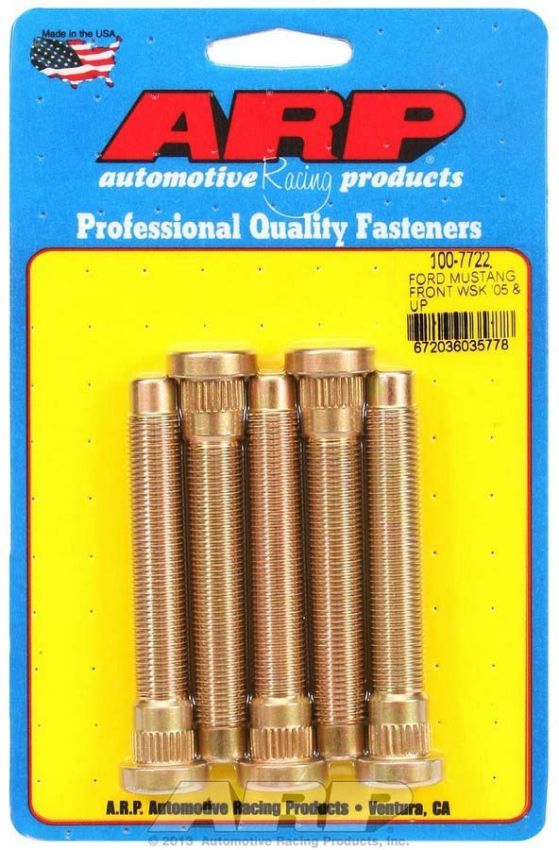ARP ARP100-7722 Wheel Stud Kit - 05-09 Mustang Front