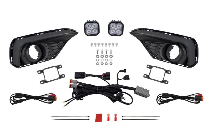 Diode Dynamics DD7961 2025 Ford Mustang EcoBoost SS3 Add-On Fog Lamp Kit  White Sport