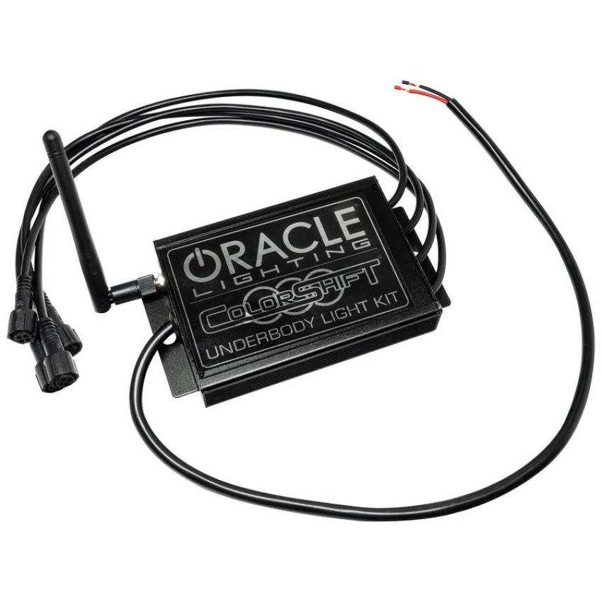 Oracle Lighting 5818-333 Bluetooth + RF ColorSHIFT Underbody Wheel Well Rock Light Kit - 4 PCS