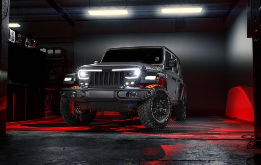 Oracle Lighting 5818-333 Bluetooth + RF ColorSHIFT Underbody Wheel Well Rock Light Kit - 4 PCS