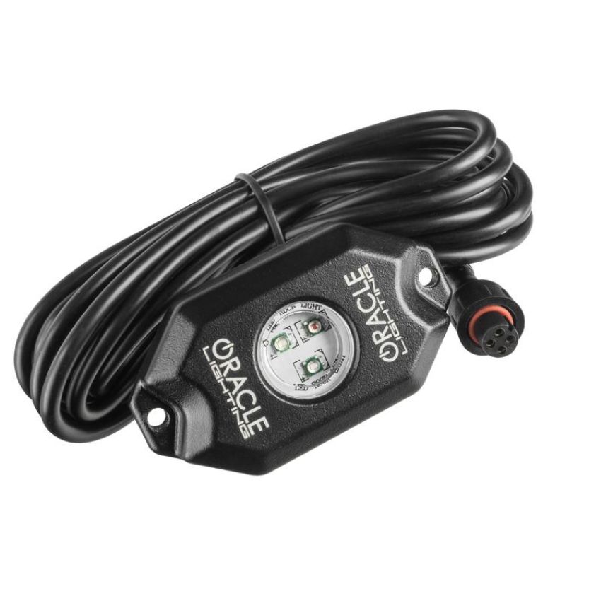 Oracle Lighting 5819-333 Bluetooth + RF ColorSHIFT Underbody Wheel Well Rock Light Kit - 8 PCS