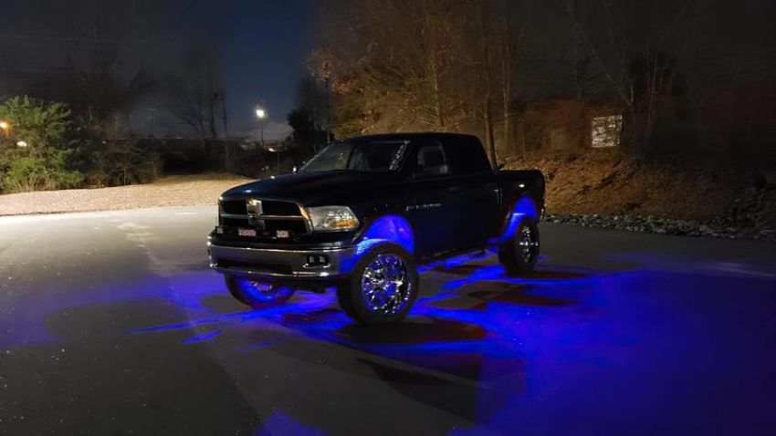 Oracle Lighting 5819-333 Bluetooth + RF ColorSHIFT Underbody Wheel Well Rock Light Kit - 8 PCS