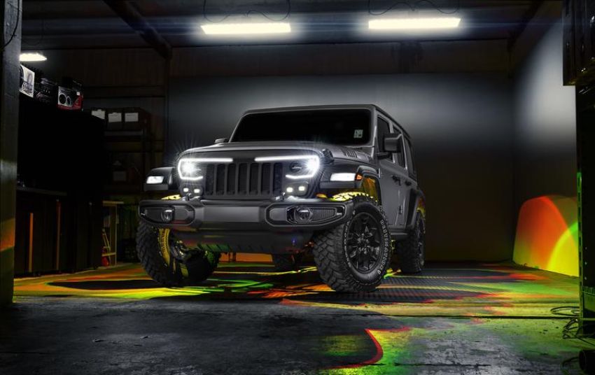 Oracle Lighting 5819-333 Bluetooth + RF ColorSHIFT Underbody Wheel Well Rock Light Kit - 8 PCS
