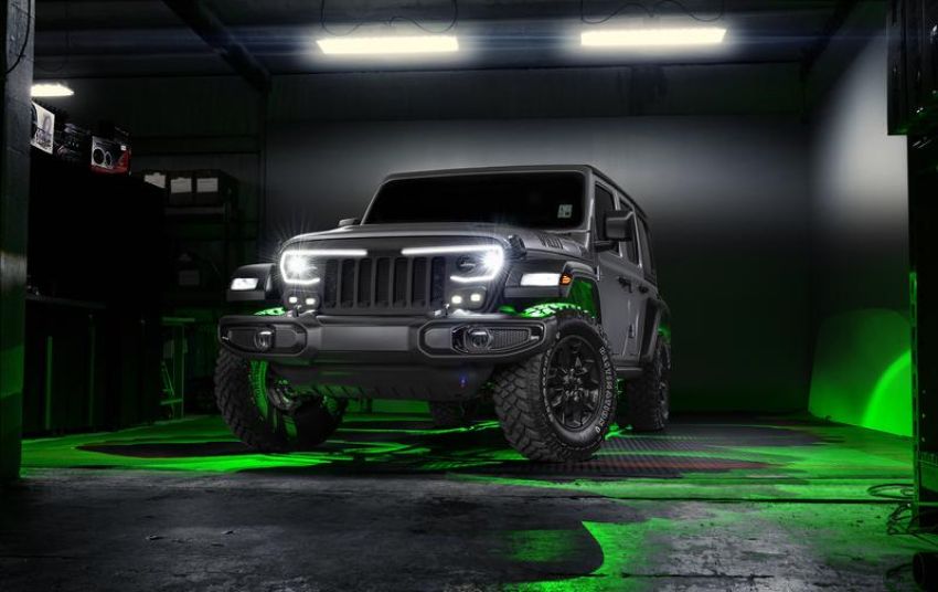 Oracle Lighting 5819-333 Bluetooth + RF ColorSHIFT Underbody Wheel Well Rock Light Kit - 8 PCS