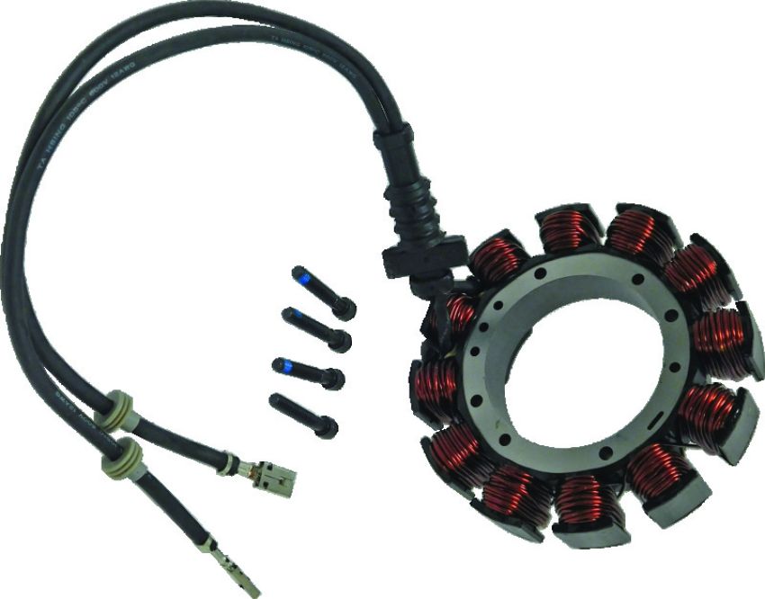 TwinPower 215645 Twin Power 02-05 FLH FLT Stator Replaces H-D 29987-02A 45 Amp