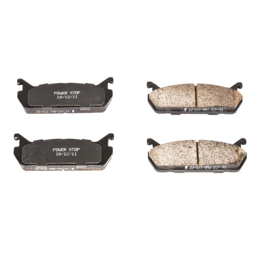 PowerStop 16-458 PowerStop - Z16 Low-Dust Ceramic Brake Pads