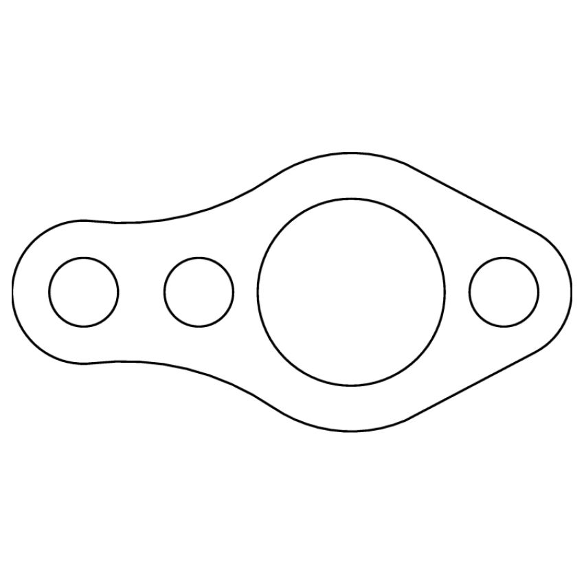 Cometic Gasket CP5299 Cometic Chevy Gen-1 Small Block V8 .031in Fiber Water Pump Mounting Gasket - 20 Pack