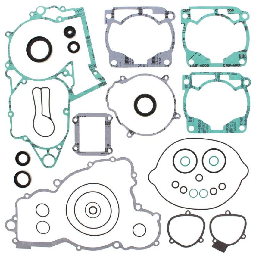 Vertex Pistons 811333 Vertex Gaskets 14-16 Husqvarna TC 250 Complete Gasket Kit w/ Oil Seals