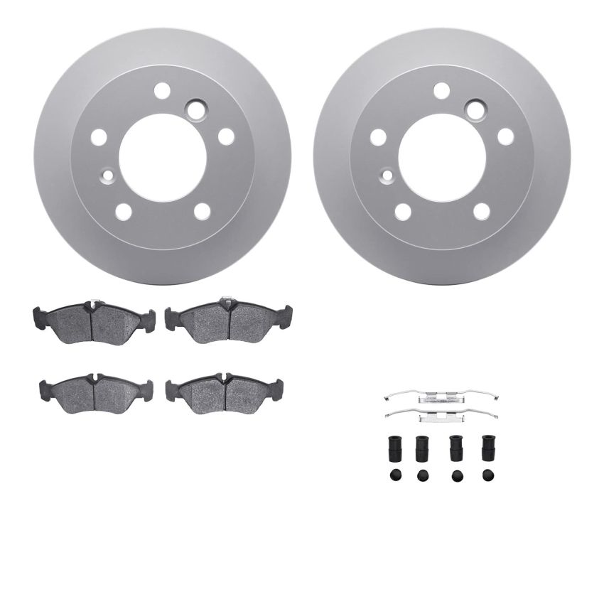 Dynamic Friction 4512-40093 Rotor Kit