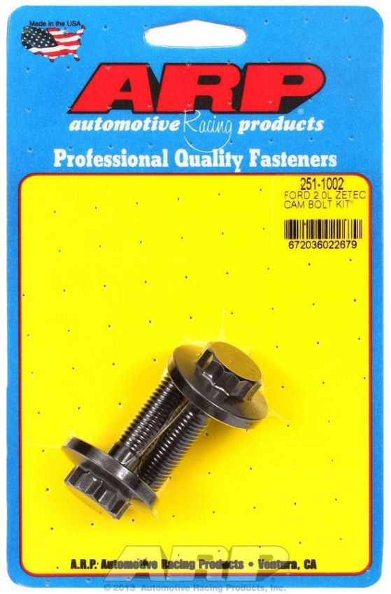 ARP ARP251-1002 Cam Bolt Kit - Ford Zetec 2.0L