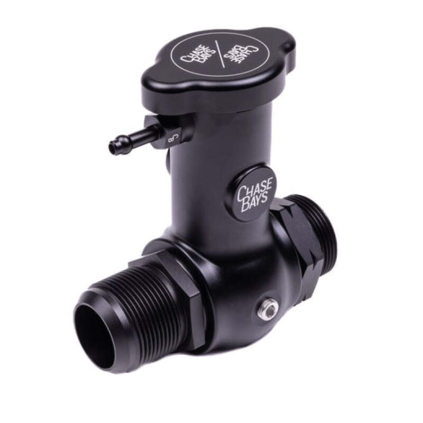 Chase Bays CB-IFN-20AN-20ORB-RADCAP-A 20AN ORB / -20AN Raised Inline Filler Neck w/ Cap