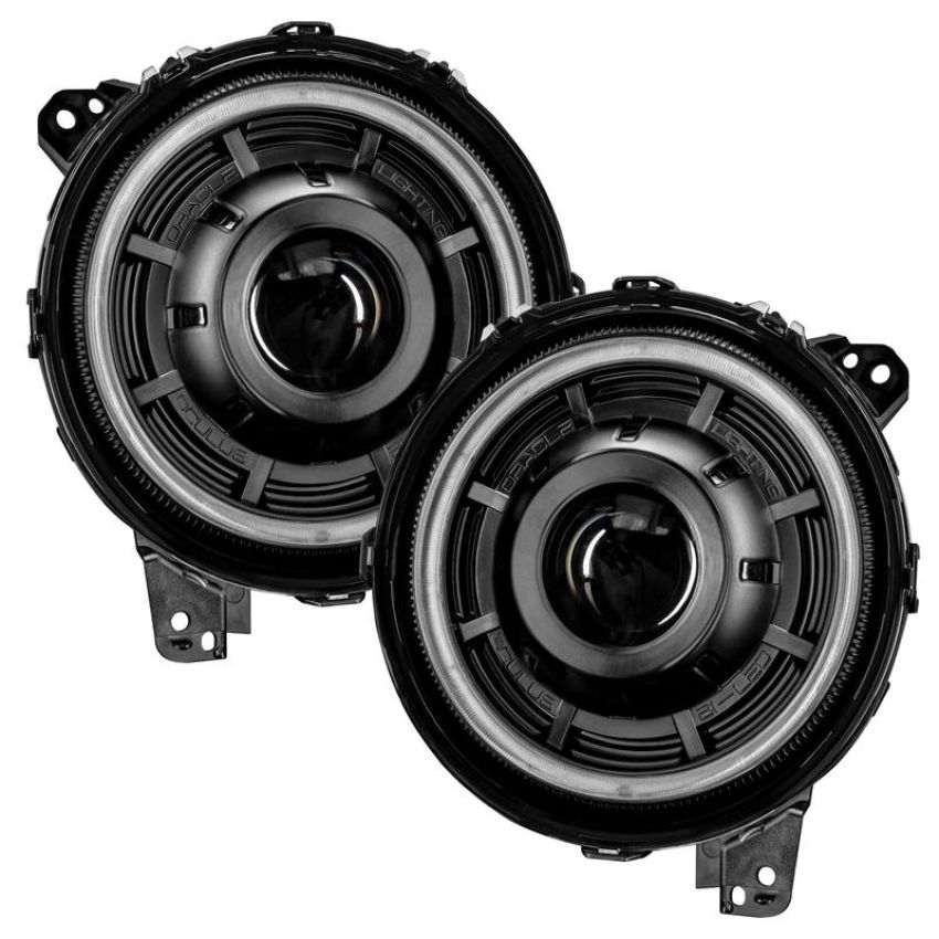 Oracle Lighting 5839-023 Oculus Switchback Bi-LED Projector Headlights -Jeep Wrangler JL/Gladiator JT
