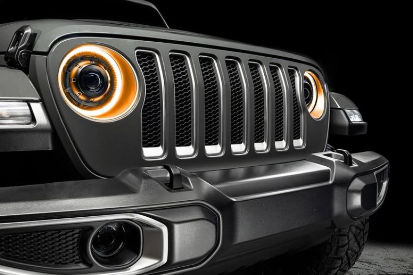 Oracle Lighting 5839-023 Oculus Switchback Bi-LED Projector Headlights -Jeep Wrangler JL/Gladiator JT