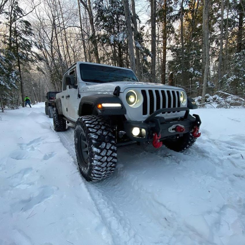 Oracle Lighting 5839-023 Oculus Switchback Bi-LED Projector Headlights -Jeep Wrangler JL/Gladiator JT