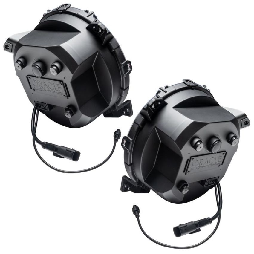 Oracle Lighting 5839-111 Oculus Heated Lens Bi-LED Projector Headlights-Jeep Wrangler JL/Gladiator JT