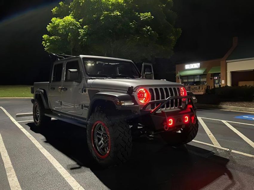 Oracle Lighting 5839-333 Oculus ColorSHIFT  Bi-LED Projector Headlights for Wrangler JL/Gladiator