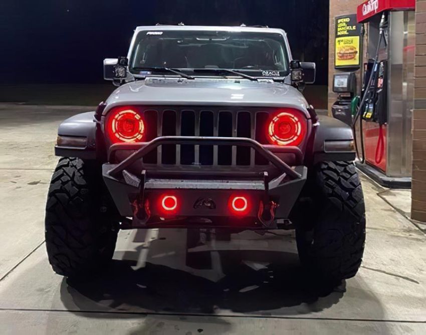 Oracle Lighting 5839-333 Oculus ColorSHIFT  Bi-LED Projector Headlights for Wrangler JL/Gladiator