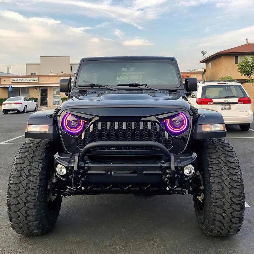 Oracle Lighting 5839-333 Oculus ColorSHIFT  Bi-LED Projector Headlights for Wrangler JL/Gladiator