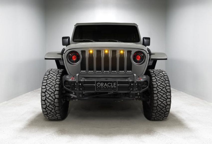 Oracle Lighting 5839-333 Oculus ColorSHIFT  Bi-LED Projector Headlights for Wrangler JL/Gladiator