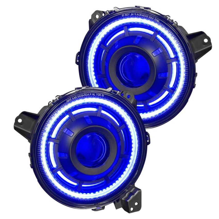 Oracle Lighting 5839-334 Oculus Bi-LED Projector Headlights -Jeep Wrangler JL / Gladiator JT