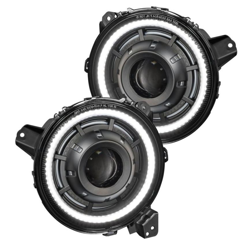 Oracle Lighting 5839-334 Oculus Bi-LED Projector Headlights -Jeep Wrangler JL / Gladiator JT