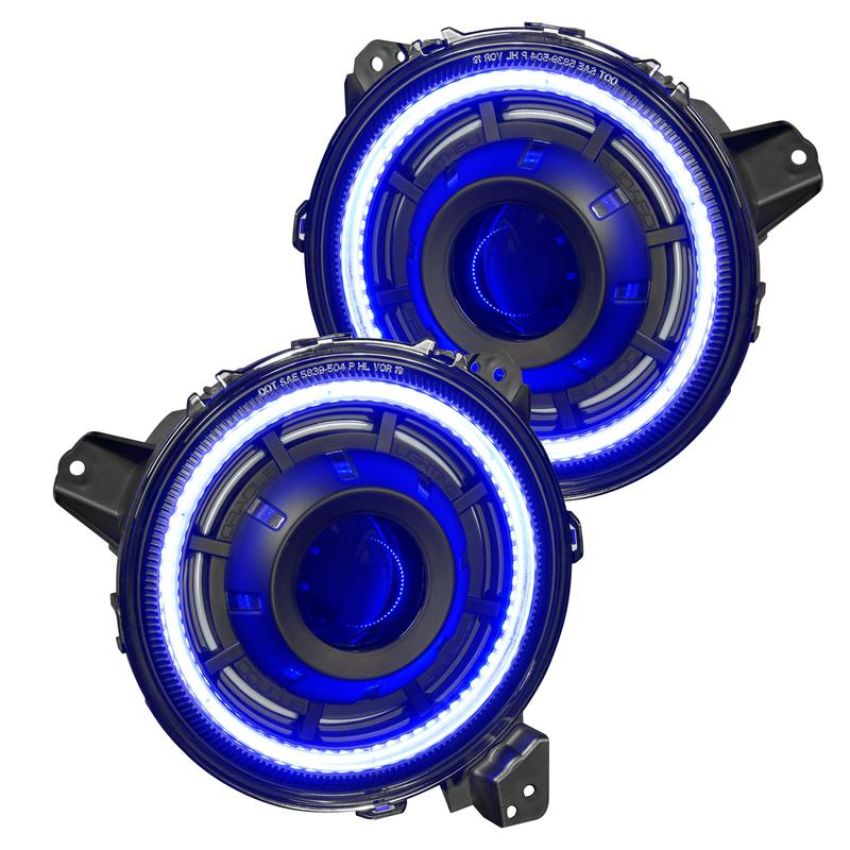 Oracle Lighting 5839-334 Oculus Bi-LED Projector Headlights -Jeep Wrangler JL / Gladiator JT
