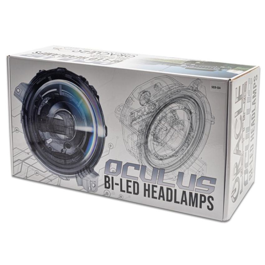 Oracle Lighting 5839-504 Oculus Bi-LED Projector Headlights for Jeep Wrangler JL / Gladiator JT