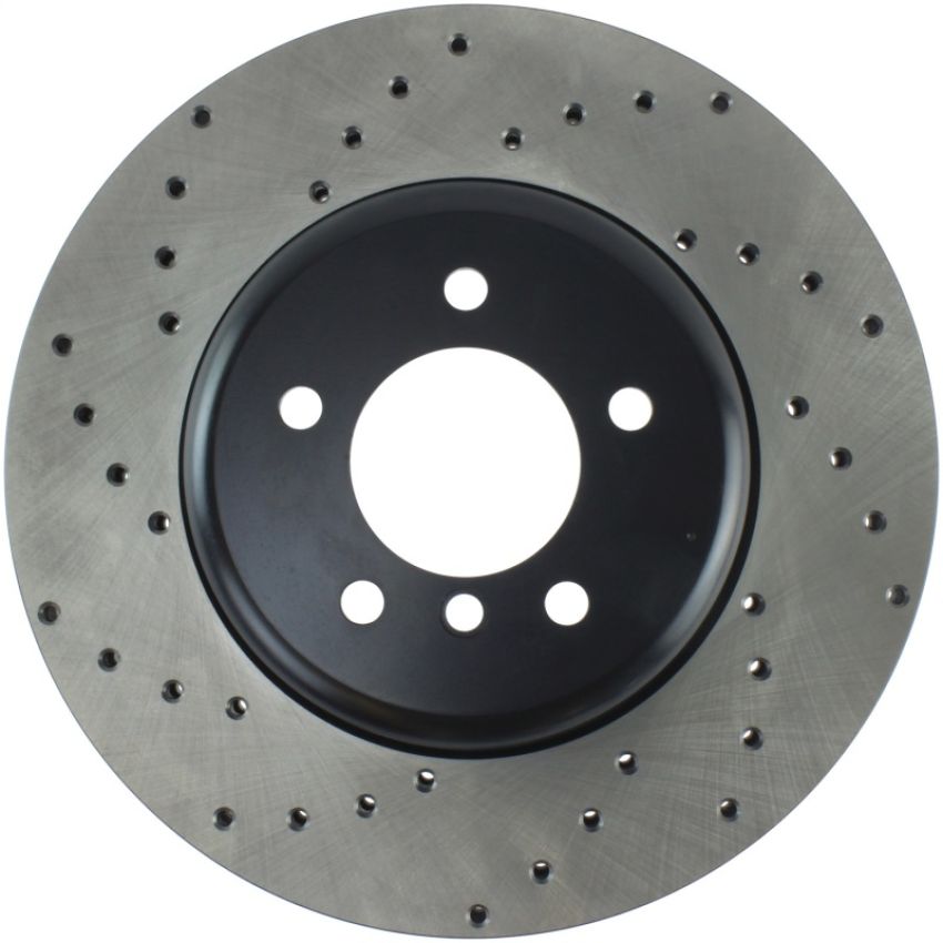 Stoptech 128.34071R 04-10 BMW 5-Series & 6-Series Drilled Right Front Rotor