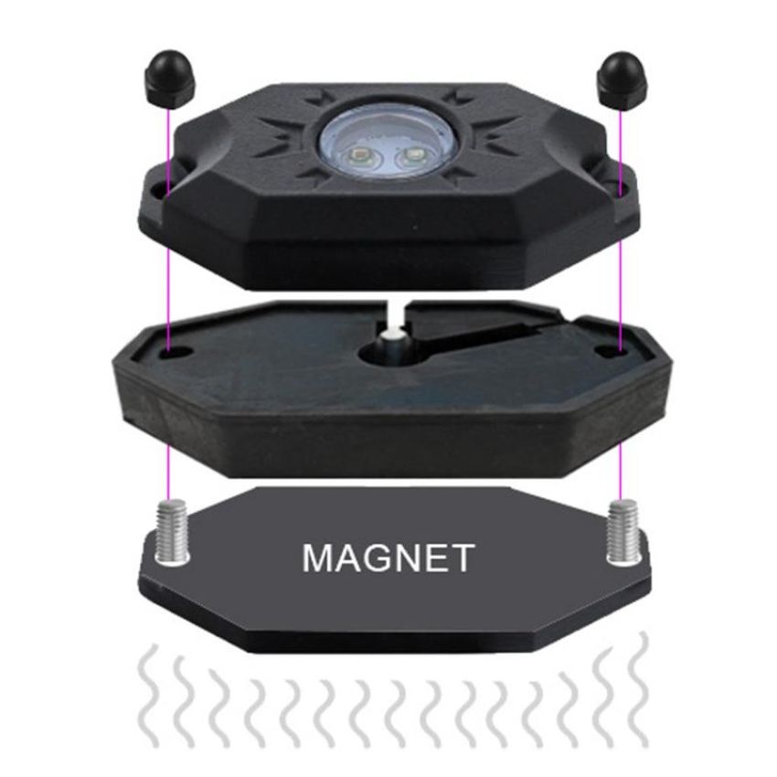 Oracle Lighting 5848-504 ORACLE Lighting Magnet Adapter Kit for LED Rock Lights
