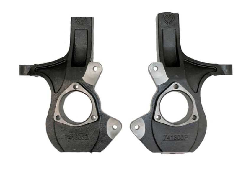 Maxtrac 941370-1 07-16 GM K1500 4WD Front Steering Knuckles - Component Box 1