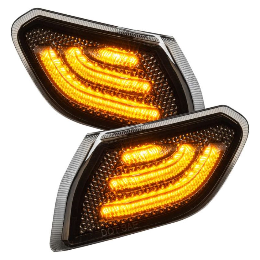 Oracle Lighting 5853-504 ORACLE Lighting Jeep Wrangler JL/Gladiator JT Smoked Lens LED Front Sidemarkers